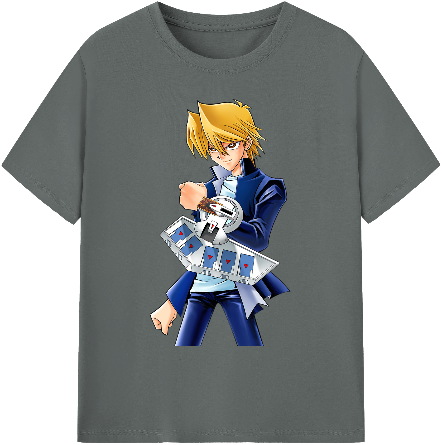 （画像用） 遊☆戯☆王 Yu-Gi-Oh! 綿100％ メンズ半袖Tシャツ｜肌触りやわらか＆通気性